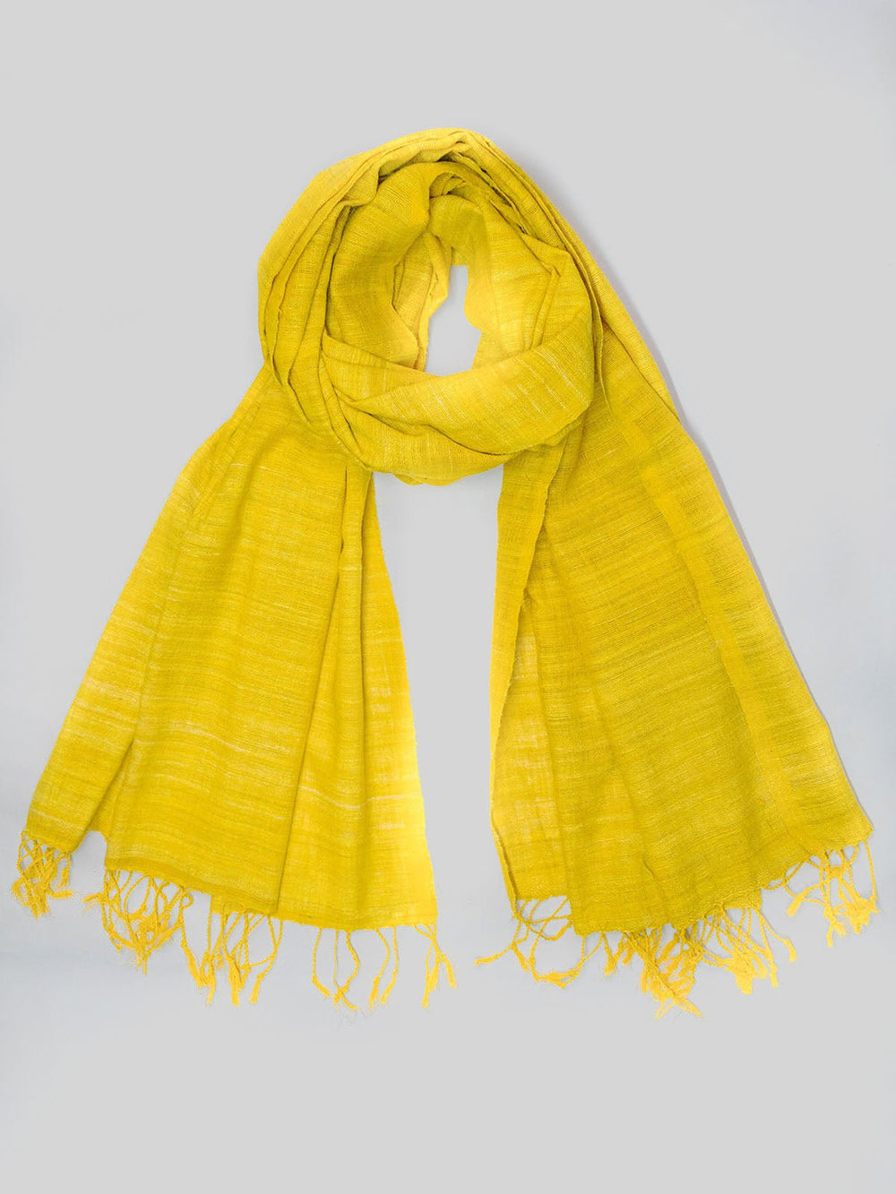 Scarves and WrapsPeace Silk Scarf YellowArras