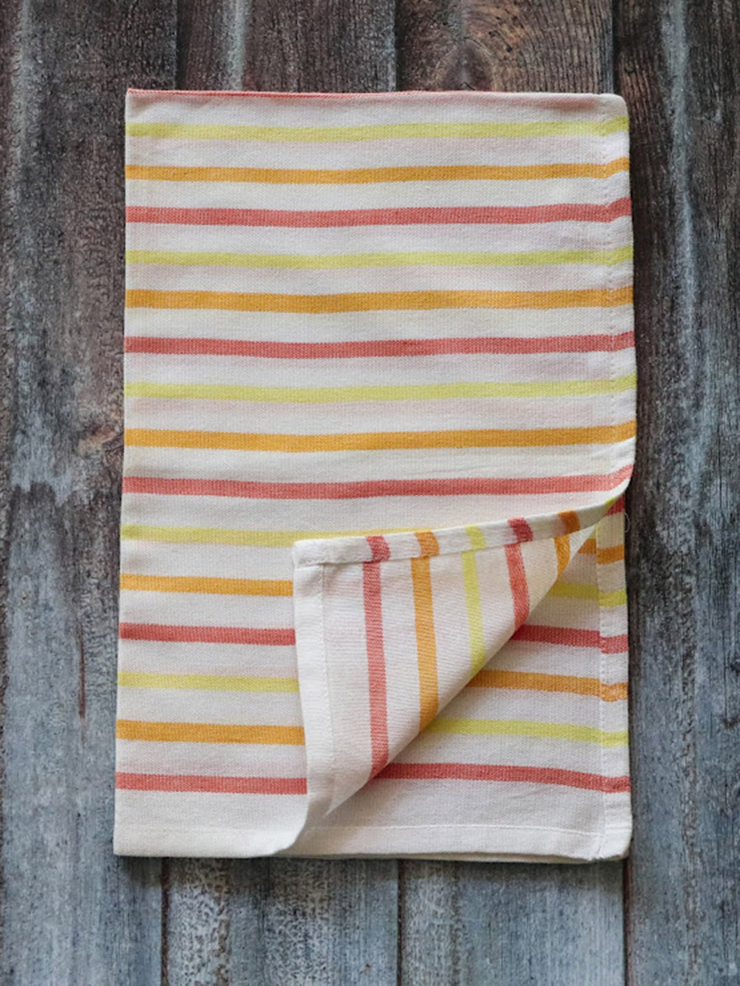 Table and DiningPeach Collection Kitchen Towel Set of 2Kara Weaves