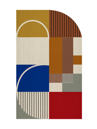 Rugs and CarpetsPortal Collection, Portal I Variant Wool RugArudeko