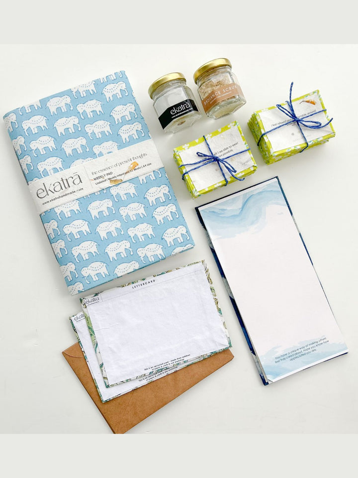 Stationery and OfficeSelf Care Gift Box Elephant MotifEkatra