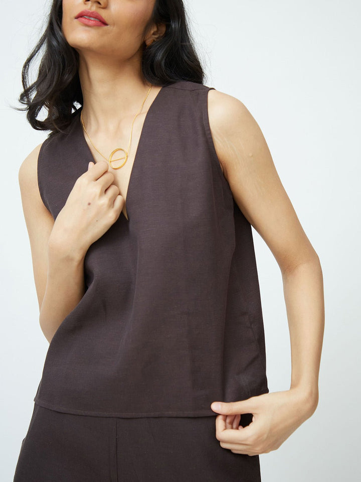 TopsShell V-Neck TopSaltpetre