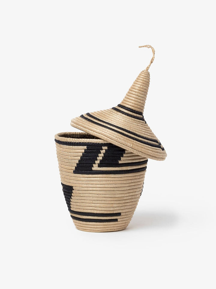 Home DecorSisal Peace Basket in TraditionalAzizi Life