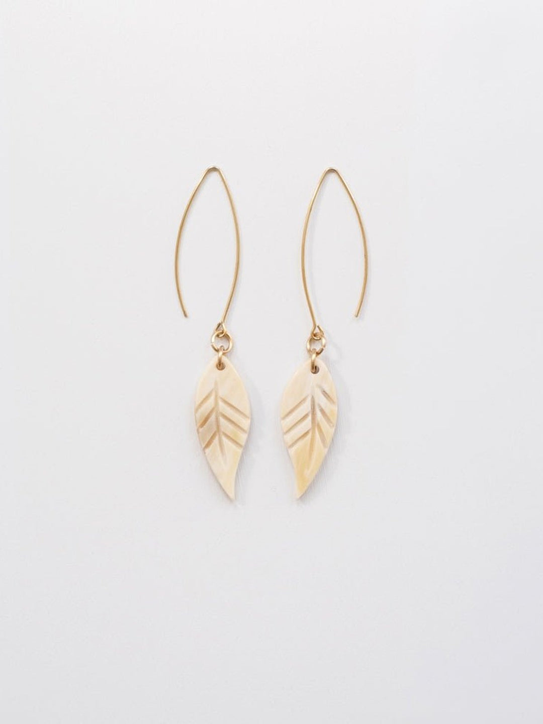 JewelrySmall Dangling Leaf EarringsMaadili Collective