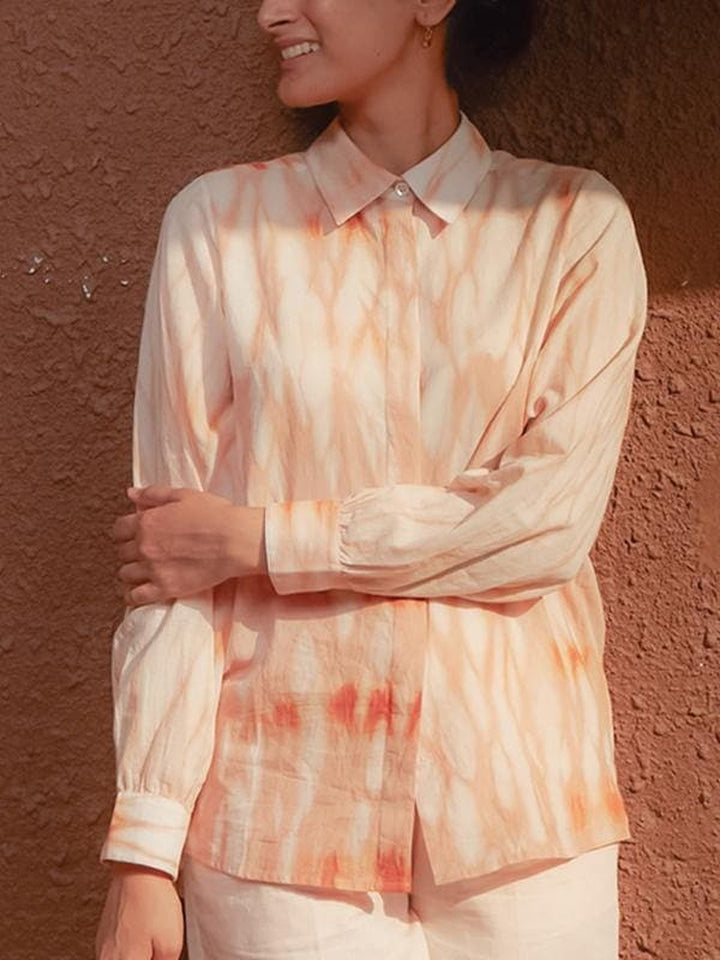 TopsSunset Shibori ShirtSomething Sustainable