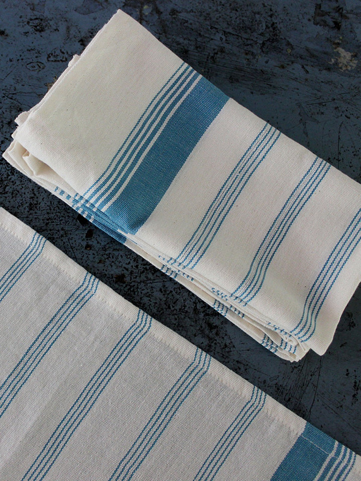 Table and DiningUnbleached Candy Stripe Table Napkin Set of 2Kara Weaves