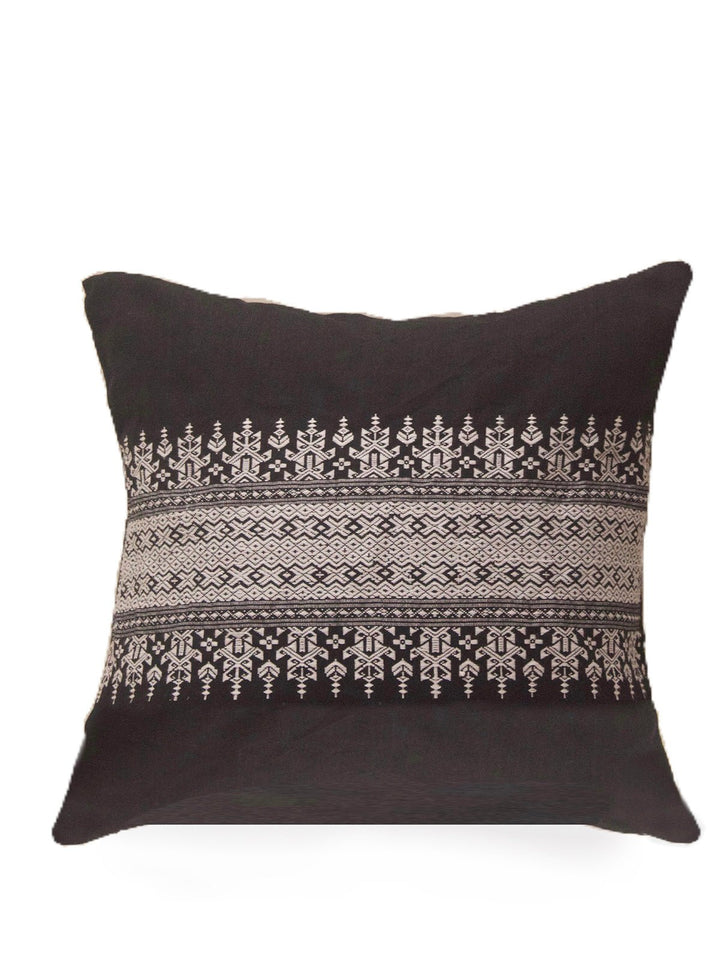 Bed and LivingZomi Handwoven Cotton Cushion Cover with Tribal MotifDeco Talk